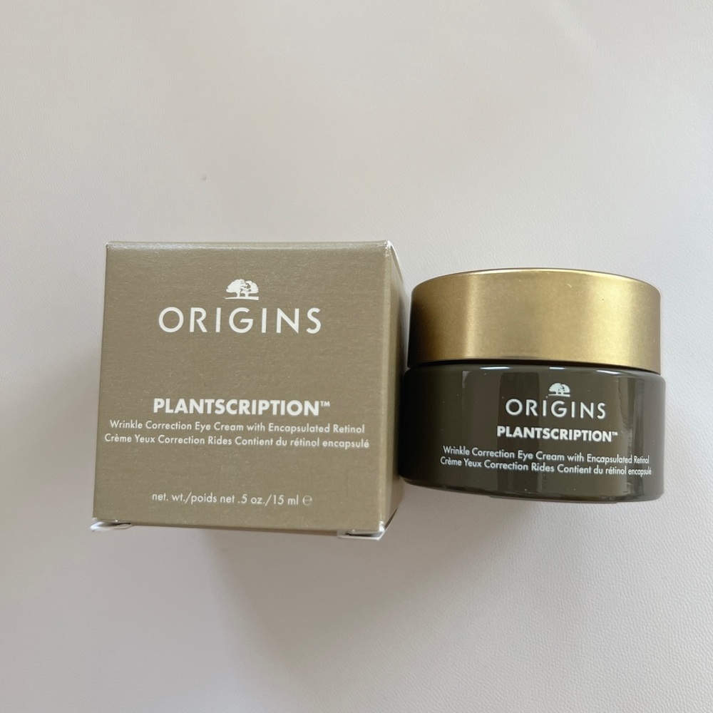 Origins Plantscription Wrinkle Correction Eye Cream with Encapsulated Retinol